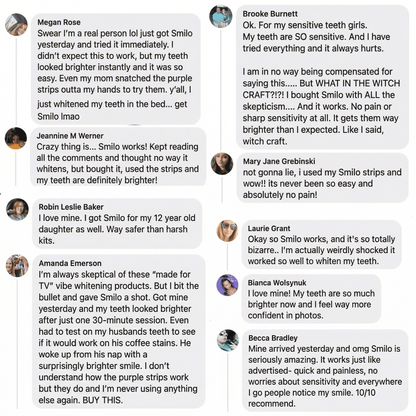 Smilo. – A brighter smile in minutes at home